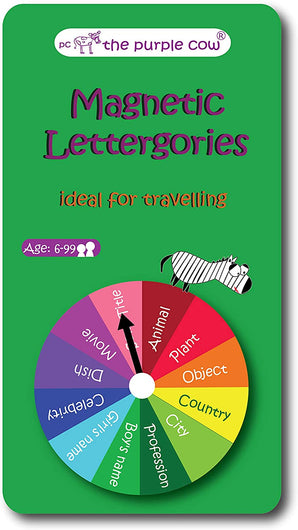 TRAVEL GAME LETTERGORIES