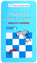 Load image into Gallery viewer, TRAVEL GAME TIN SNAKES AND LADDERS