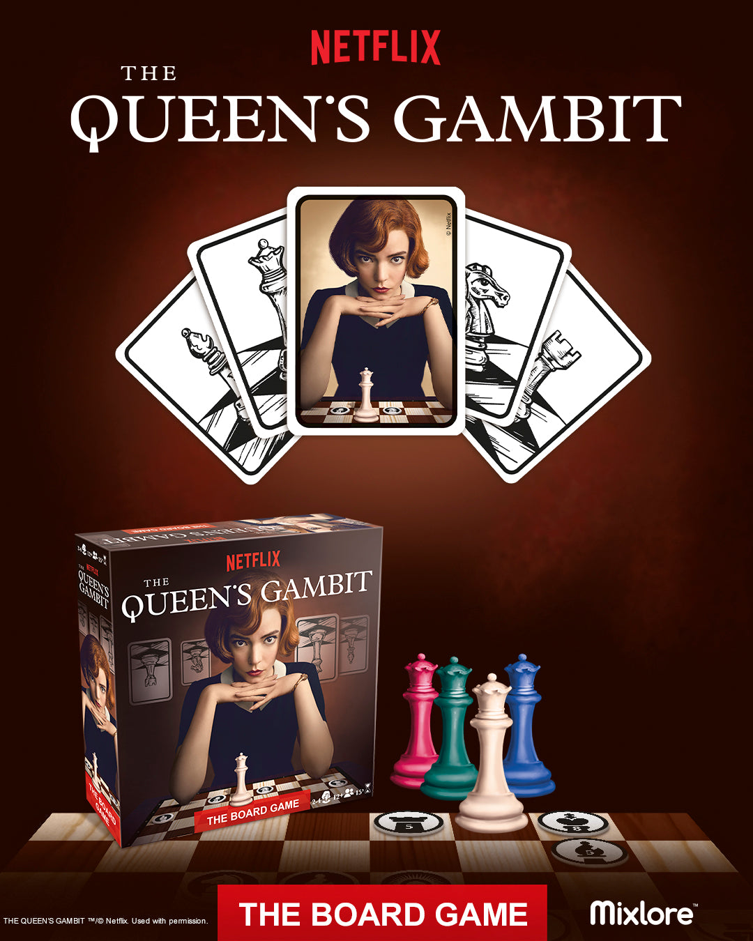 How to play The Queens Gambit Board Game 