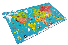 Load image into Gallery viewer, PUZZLE WORLD MAP 150 PCS 91X48.5