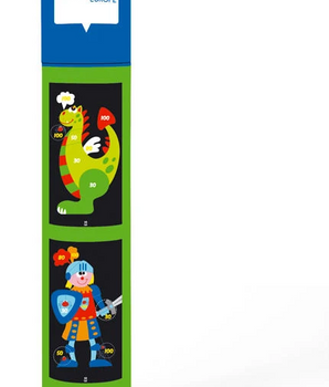 SCRATCH DARTS - KNIGHT/DRAGON MAGNETIC 70X36CM 2-SIDED PRINTING