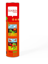 Load image into Gallery viewer, SCRATCH DARTS - SMALL DINOSAUR MAGNETIC 24X30CM 2-SIDED PRINTING