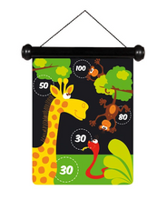 Load image into Gallery viewer, SCRATCH DARTS - SMALL ZOO MAGNETIC 24X30CM 2-SIDED PRINTING