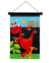 Load image into Gallery viewer, SCRATCH DARTS - DINOSAUR MAGNETIC 36X55CM 2-SIDED PRINTING