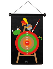 Load image into Gallery viewer, SCRATCH DARTS - KNIGHT MAGNETIC 36X55CM 2-SIDED PRINTING