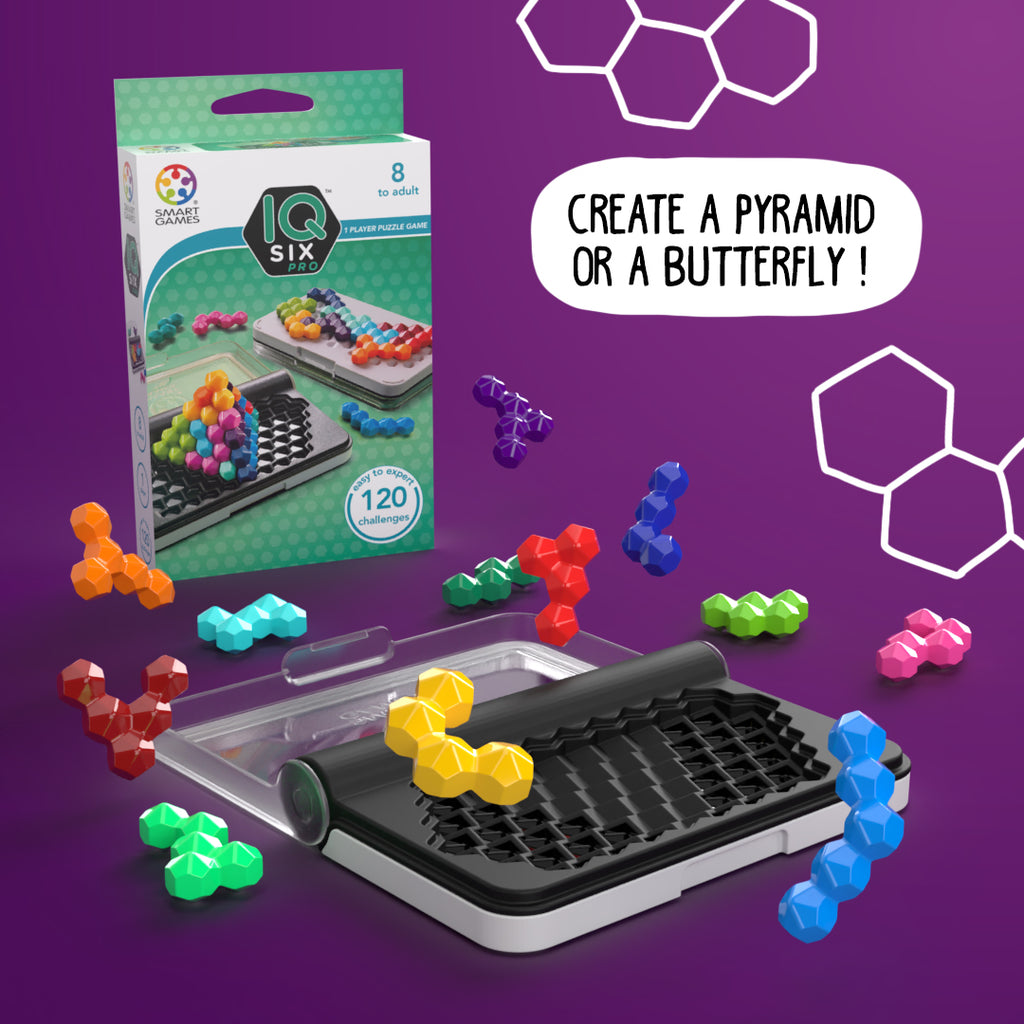IQ Six Pro ~ A Timberdoodle Review ~ Perfect Travel Logic Game for  Carschooling & Gameschooling 