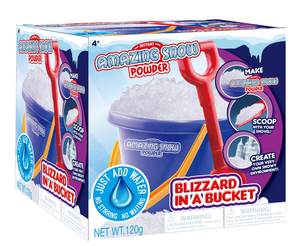 AMAZING SNOW BLIZZARD IN A BUCKET