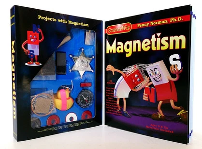 MAGNETISM  40 PAGE BOOK & MATERIALS