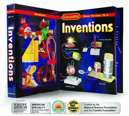 INVENTIONS  40 PAGE BOOK & MATERIALS