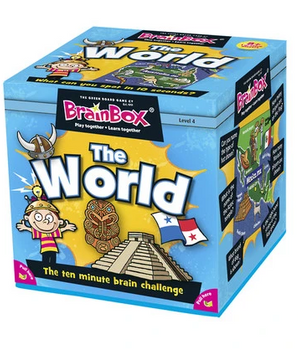 BRAINBOX THE WORLD 55 CARDS