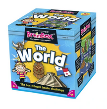 Load image into Gallery viewer, BRAINBOX THE WORLD  55 CARDS