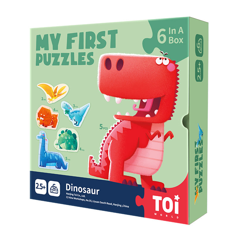 TOI - My First Puzzles-Dinosaur, 2+
