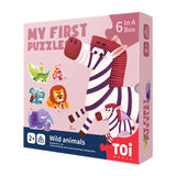 TOI - My First Puzzles-Wild Animals, 2+