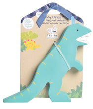 Load image into Gallery viewer, MY 1st Tikiri Dinosaur - T-Rex Teether Toy, Backer Card