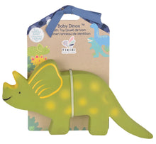 Load image into Gallery viewer, MY 1st Tikiri Dinosaur - Triceratops Teether Toy, Backer Card