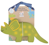 MY 1st Tikiri Dinosaur - Triceratops Teether Toy, Backer Card