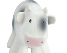 Load image into Gallery viewer, COW - NATURAL RUBBER RATTLE &amp; BATH TOY