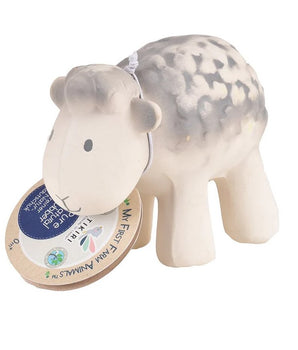 SHEEP - NATURAL RUBBER RATTLE & BATH TOY