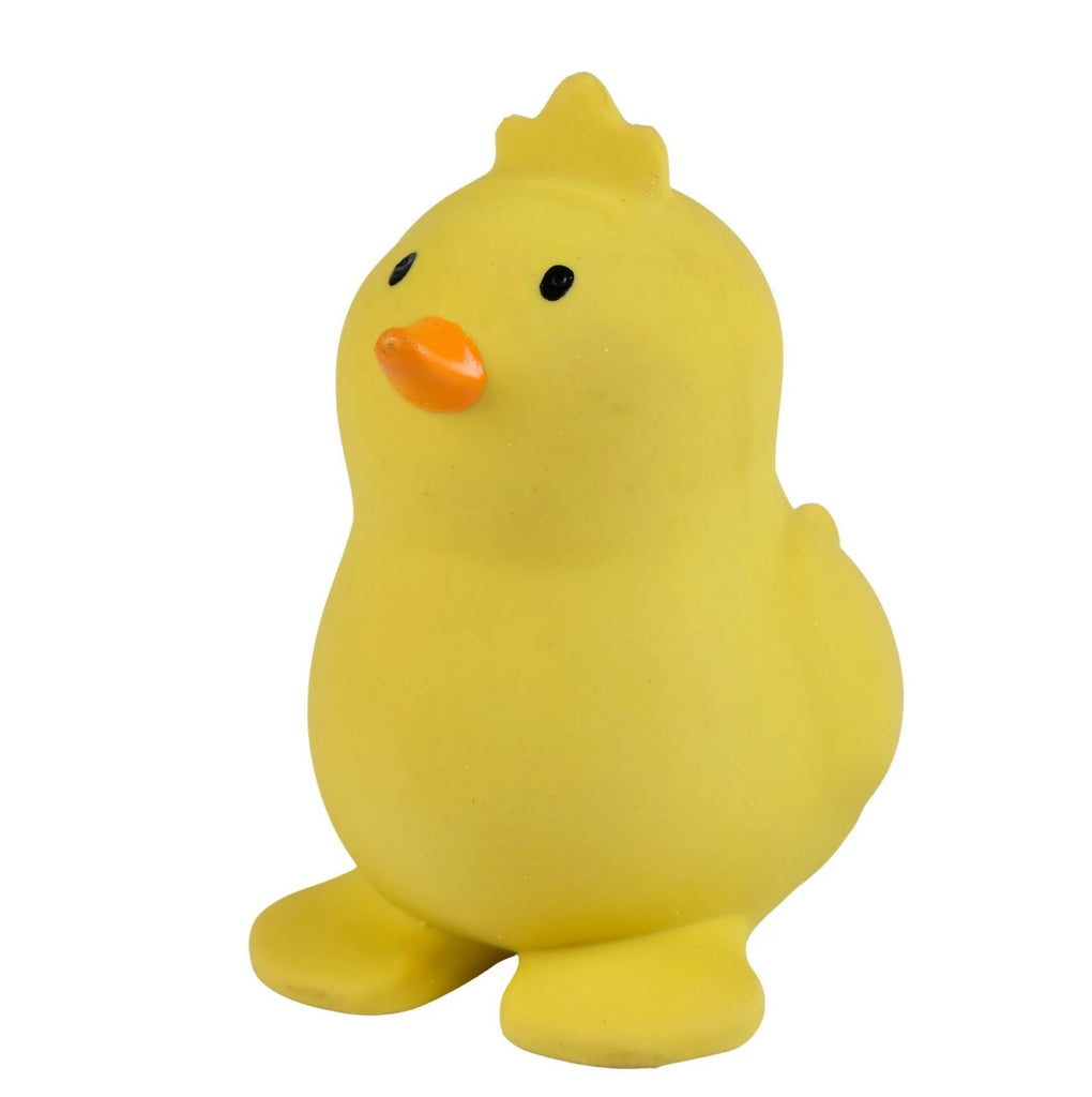 CHICK - NATURAL RUBBER RATTLE & BATH TOY