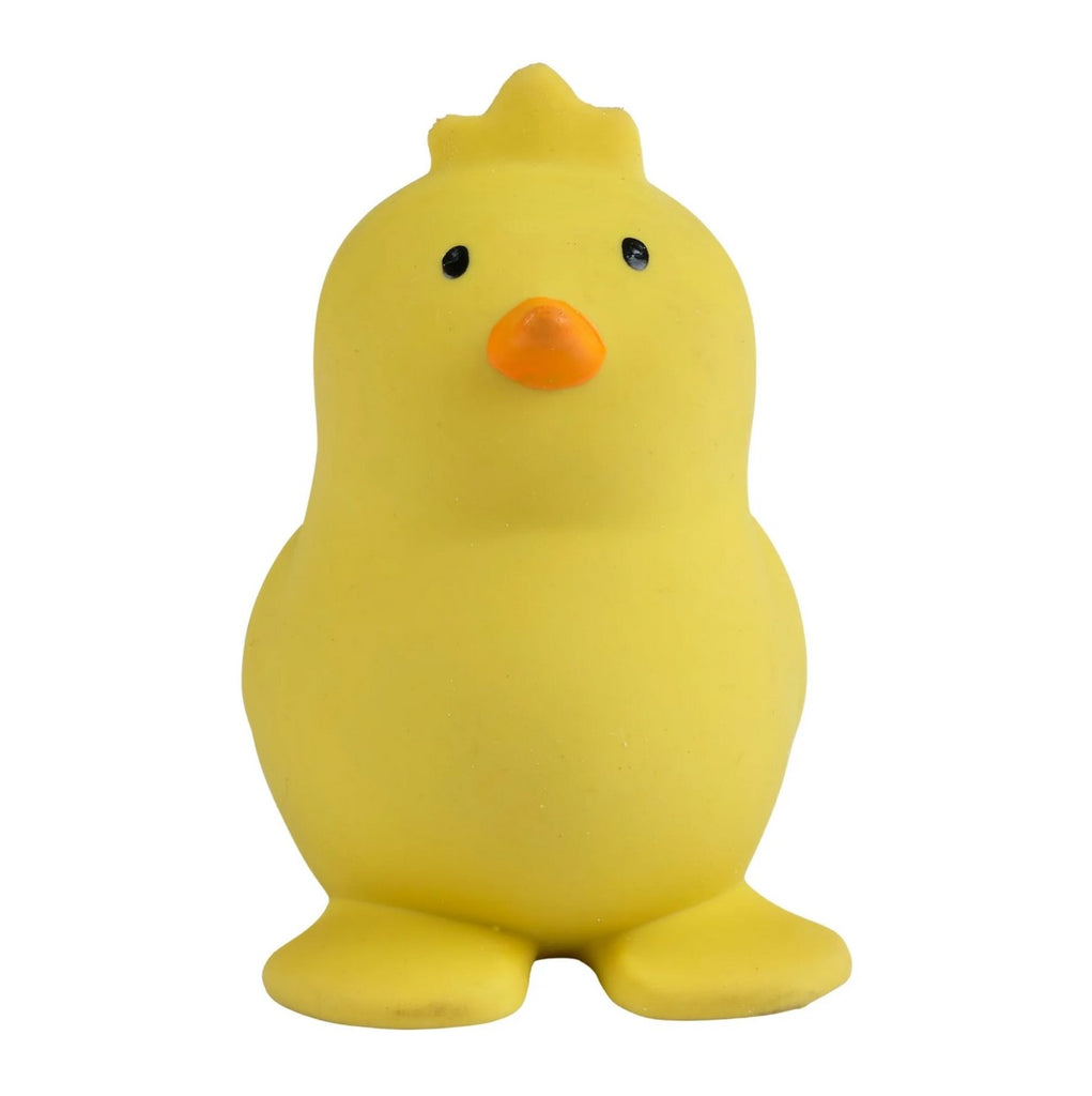 CHICK - NATURAL RUBBER RATTLE & BATH TOY