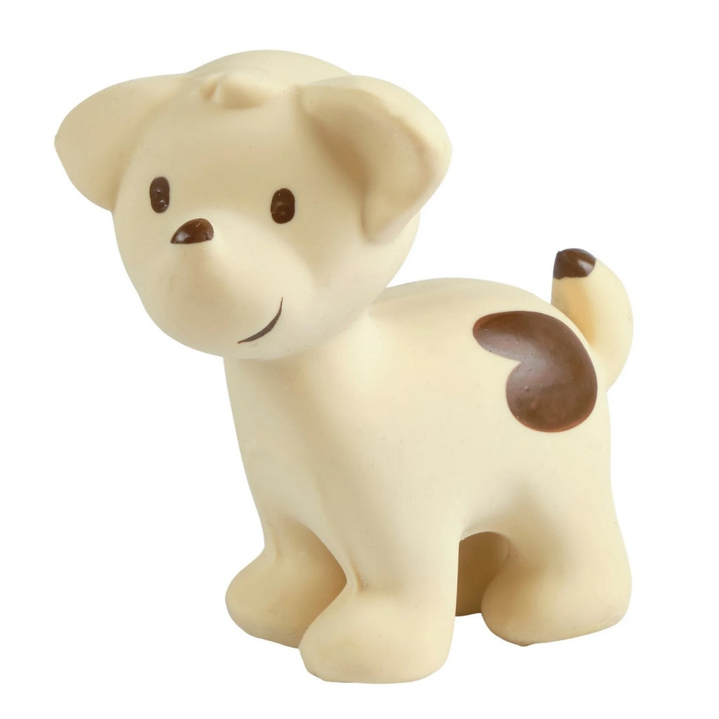 PUPPY - NATURAL RUBBER RATTLE & BATH TOY