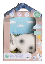 Load image into Gallery viewer, MY 1st Tikiri Farm - Cow Teether and Rattle Toy, Gift Box