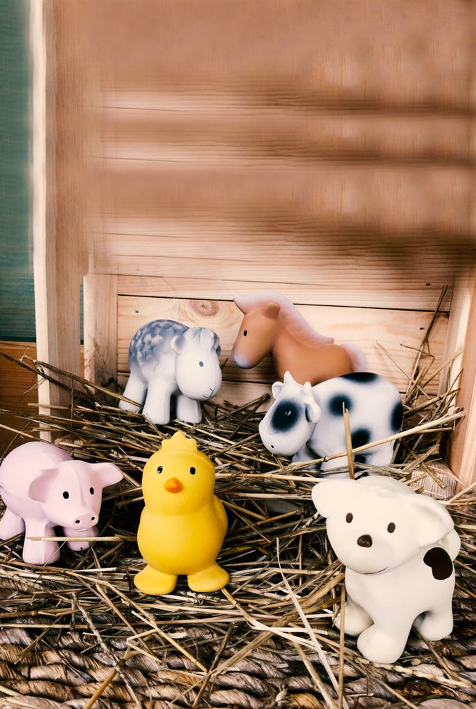 MY 1st Tikiri Farm - Chick Rattle Toy, GIFT BOX