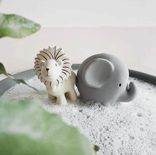 Load image into Gallery viewer, MY First Tikiri Safari - Elephant - Natural Rubber Baby Rattle and Bath Toy, GIFT BOX