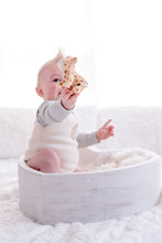 Load image into Gallery viewer, MY 1ST  Tikiri Leopard -Natural  Rubber Teether Rattle &amp; Bath Toy, Gift Box