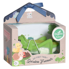 Load image into Gallery viewer, Tikiri Garden Animals - Grasshopper Teether and Rattle Toy, GIFT BOX