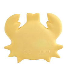 Load image into Gallery viewer, CRAB - NATURAL RUBBER RATTLE &amp; BATH TOY
