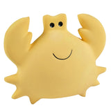 CRAB - NATURAL RUBBER RATTLE & BATH TOY