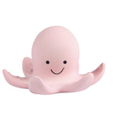 OCTOPUS - NATURAL RUBBER RATTLE & BATH TOY