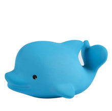 Load image into Gallery viewer, DOLPHIN - NATURAL RUBBER RATTLE &amp; BATH TOY