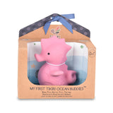 MY 1st Tikiri Ocean Buddies - Sea Horse Teether and Rattle Toy, GIFT BOX