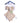 Tikiri Muslin Comforter - Elephant with Rubber Leaf teether