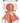 Tikiri Muslin Comforter - Lion with Rubber Leaf Teether