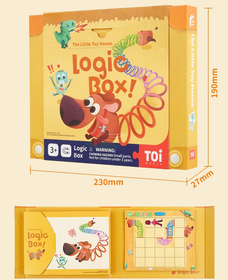 TOI - Logic Box-The Little Toy House, 3+