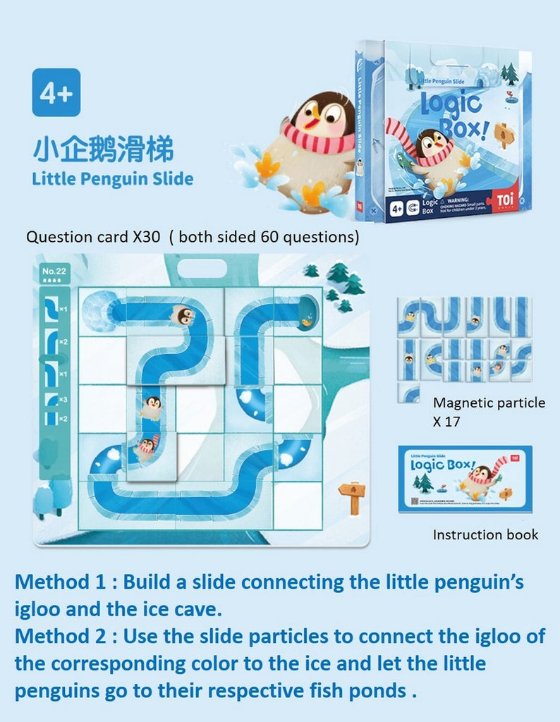 TOI - Logic Box-Little Penguin Slide, 4+