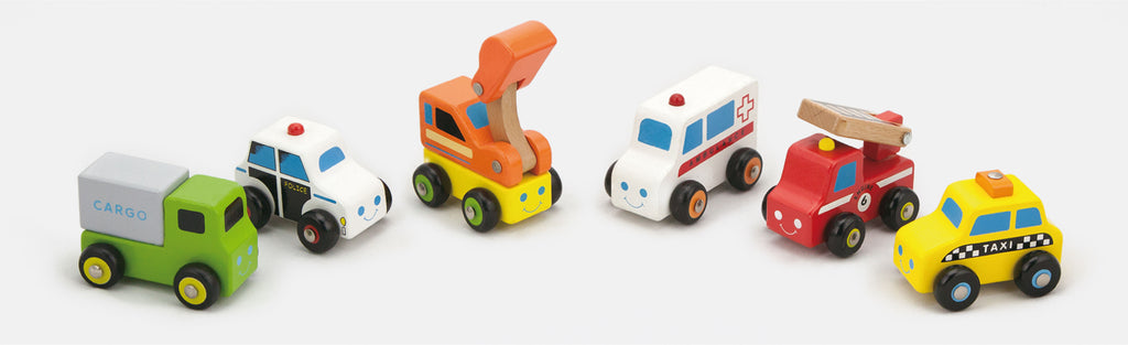 Mini Vehicles (Emergency) 6pcs